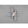 Reality Route Deckenleuchte LED Holzoptik, Schwarz, 1-flammig
