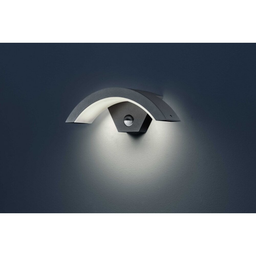 Trio Wandleuchte OHIO LED Anthrazit, 1-flammig, Bewegungsmelder main product photo