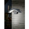 Trio Wandleuchte OHIO LED Anthrazit, 1-flammig, Bewegungsmelder