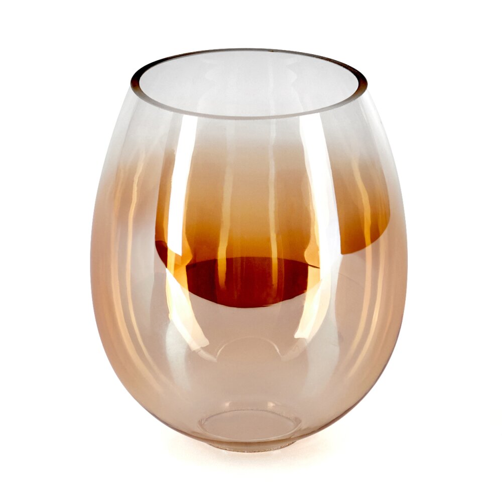 Lampenschirm aus Glas Vevino Ersatzglas 15 cm Bernsteinfarben, Klar main product photo