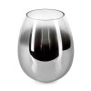 Vevino Ersatzglas 20 cm Chrom, Klar, Rauchfarben