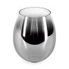 Lampenschirm aus Glas Vevino Ersatzglas 15 cm Klar, Rauchfarben