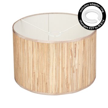 Bongal Lampenschirm 35 cm beige, Naturfarben
