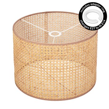 Barcos Lampenschirm 40 cm beige, Naturfarben