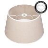 Bassagoda Lampenschirm 45 cm beige, Naturfarben