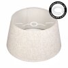 Bassagoda Lampenschirm 45 cm beige