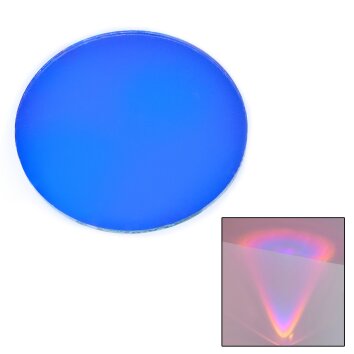 Farbfilter Sapri Ersatzglas 6,6 cm Blau