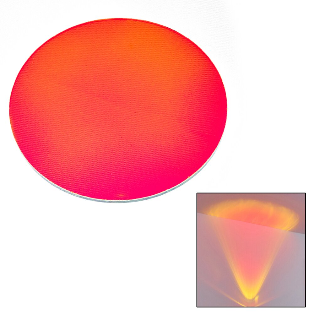 Glas-Farbfilter Harare Ersatzglas 6,6 cm Rot main product photo