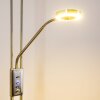 Donna Deckenfluter LED Nickel-Matt, 1-flammig