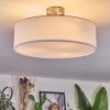 Foggia Deckenleuchte 40 cm Nickel-Matt, 3-flammig