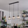 Koyoto Hängeleuchte Glas 20 cm Klar, 3-flammig