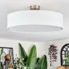 Foggia Deckenleuchte 50 cm Nickel-Matt, 3-flammig