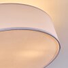 Foggia Deckenleuchte 50 cm Nickel-Matt, 3-flammig