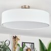 Foggia Deckenleuchte 50 cm Nickel-Matt, 3-flammig