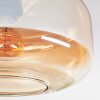 Boza Deckenleuchte Glas 28 cm Bernsteinfarben, 1-flammig