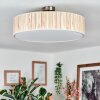 Foggia Deckenleuchte 50 cm Nickel-Matt, 3-flammig