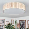 Foggia Deckenleuchte 50 cm Nickel-Matt, 3-flammig