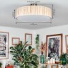 Foggia Deckenleuchte 50 cm Nickel-Matt, 3-flammig
