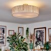 Foggia Deckenleuchte 50 cm Nickel-Matt, 3-flammig