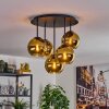 Koyoto Deckenleuchte Glas 15 cm Gold, 5-flammig