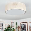 Foggia Deckenleuchte 40 cm Nickel-Matt, 3-flammig