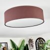 Antillo Deckenleuchte 40 cm Braun, Weiß, 3-flammig