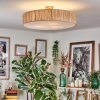 Foggia Deckenleuchte 60 cm Nickel-Matt, 3-flammig