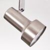 Edain Deckenleuchte LED Chrom, Nickel-Matt, 2-flammig