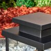 Tieva Sockelleuchte Schwarz, 1-flammig