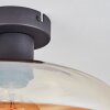 Mertola Deckenleuchte Glas 30 cm Bernsteinfarben, Klar, 1-flammig