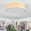 Foggia Deckenleuchte 50 cm Nickel-Matt, 3-flammig