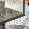 Tieva Sockelleuchte Schwarz, Silber, 1-flammig