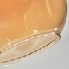 Apedo Deckenleuchte Glas 20 cm Bernsteinfarben, 1-flammig
