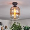 Apedo Deckenleuchte Glas 20 cm Bernsteinfarben, Klar, 1-flammig