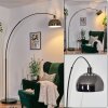Baloca Stehleuchte 27 cm Chrom, Schwarz, 1-flammig