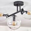 Gastor Deckenleuchte Glas 15 cm Klar, 3-flammig