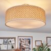 Foggia Deckenleuchte 40 cm Nickel-Matt, 3-flammig