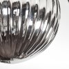 Chehalis Deckenleuchte Glas 12 cm, 15 cm Rauchfarben, 3-flammig