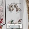 Edain Wandleuchte LED Chrom, Nickel-Matt, 1-flammig