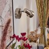 Edain Wandleuchte LED Chrom, Nickel-Matt, 1-flammig