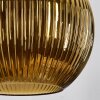 Koyoto Hängeleuchte Glas 15 cm, 20 cm, 25 cm, 30 cm Blau, Gold, Grün, Kupferfarben, 5-flammig