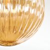 Chehalis Deckenleuchte Glas 12 cm, 15 cm Bernsteinfarben, 3-flammig