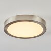 Finsrud Deckenleuchte LED Nickel-Matt, 1-flammig