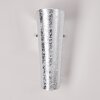 Acerra Wandleuchte Silber, 1-flammig