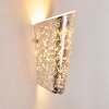 Acerra Wandleuchte Silber, 1-flammig