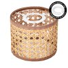 Bongal Lampenschirm 12 cm beige, Naturfarben