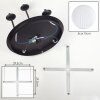 Chehalis Deckenleuchte Glas 15 cm Weiß, 5-flammig