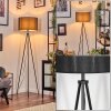 Soungou Stehleuchte 38 cm Schwarz, 1-flammig