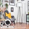 Soungou Stehleuchte 38 cm Schwarz, 1-flammig
