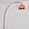 Baloca Stehleuchte 30 cm Kupferfarben, Schwarz, 1-flammig